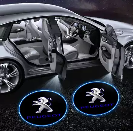 Projecteur de logo de porte Mercedes - Éclairage de porte de véhicule -  Éclairage de